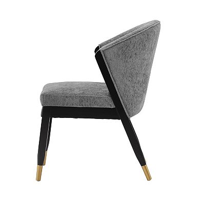 MANHATTAN COMFORT Ola Upholstered Wood Dining Chair Set of 2