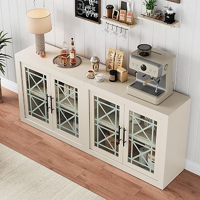 Large Kitchen Server Console for Living Room, Dining Room and Entryway
