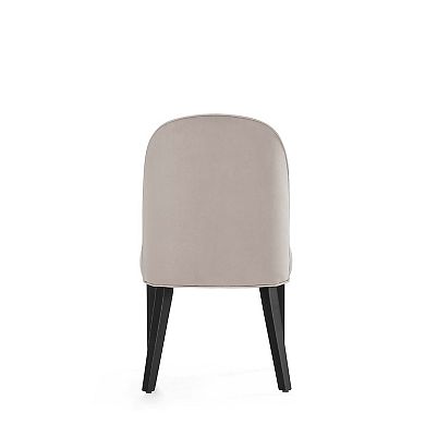 MANHATTAN COMFORT Hillman Upholstered Dining Chair Set of 4