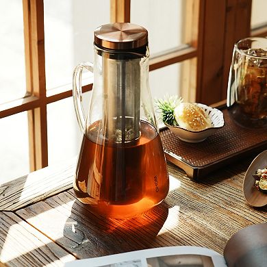 OHOM Sio Cold-Infusion Pitcher Dual-Wall Glass