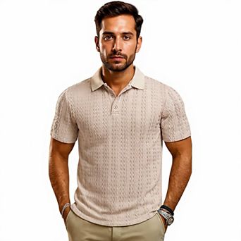 Casual Collared Polo Shirt for Men