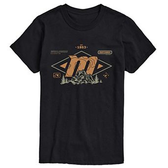 Big & Tall Matchbox Est. 1953 Mountain Jersey Graphic Tee