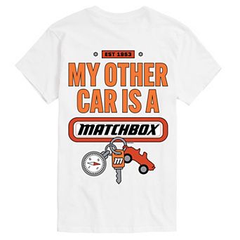 Big & Tall Matchbox My Other Car Is A Matchbox Graphic Tee