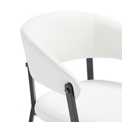 MANHATTAN COMFORT Belle Modern Upholstered Dining Chair Set of 2