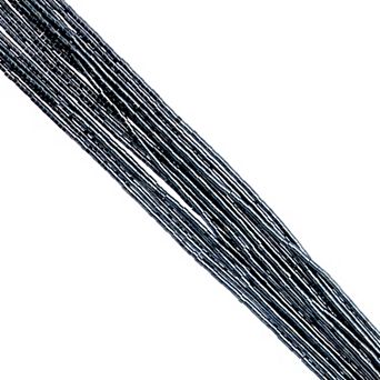 Cylin Bead 11/0 Glass Cylindrical Metallic Finish Seed Beads 23g Hank