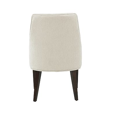 MANHATTAN COMFORT Beever Chenille Upholstered Dining 2-Piece Set
