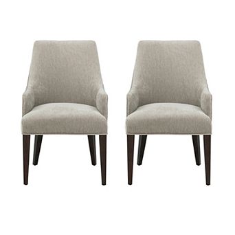 MANHATTAN COMFORT Beever Chenille Upholstered Dining 2 pc Set