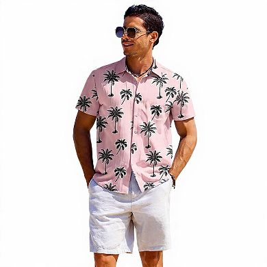 Men's Summer Beach Short Sleeve Shirt