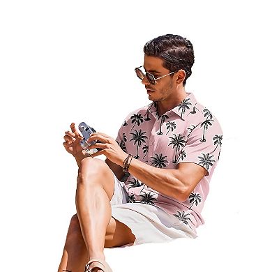 Men's Summer Beach Short Sleeve Shirt