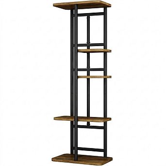 4 tier Indoor Plant Stand Black Metal Plant Shelf