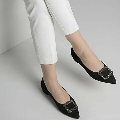 Tiara Noir Flat (Women)