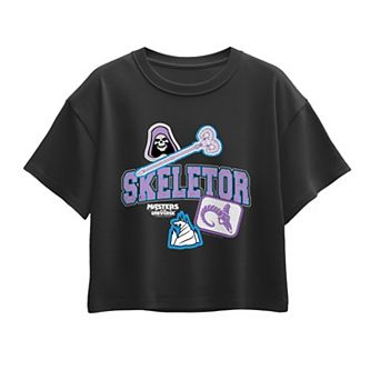 Girls 7-16 Masters Of The Universe Skeletor Boxy Tee