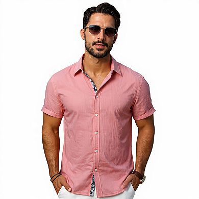 Casual Button-Down Summer Beach Shirt