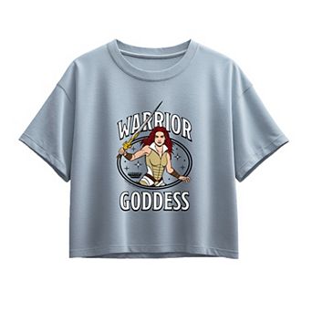 Girls 7-16 Masters Of The Universe Teela Warrior Goddess Boxy Tee