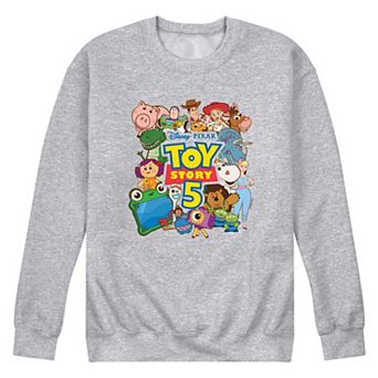 Men's Disney / Pixar's Toy Story 5 Characters Fleece Sweatshirt