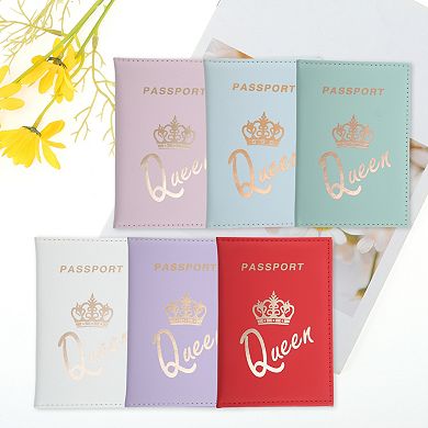 Crown Letter Passport Holder for Secure Travel and Organization