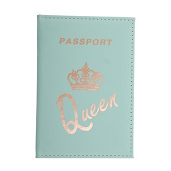 Crown Letter Passport Holder for Secure Travel and Organization