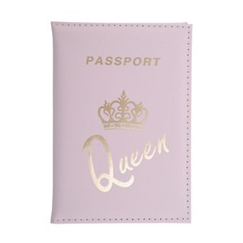 Crown Letter Passport Holder for Secure Travel and Organization