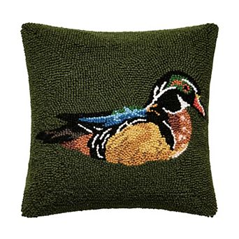 Makers Collective Camp Wandawega Wood Duck Hook Pillow