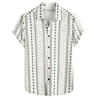 Men's Hawaiian Shirt for Casual Wear