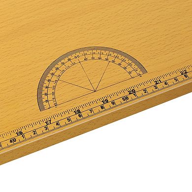 GOODSILO Portable Folding Work Table with Integrated Measuring Tools