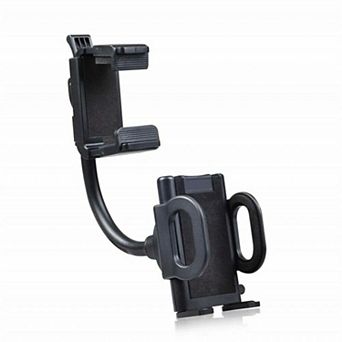 Universal 360 Car Rearview Mirror Phone Mount Holder Adjustable Stand
