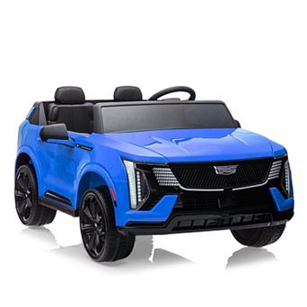 24V Licensed Cadillac Electric Ride-On Car Truck,Battery Powered Vehicle with Parent Remote Control
