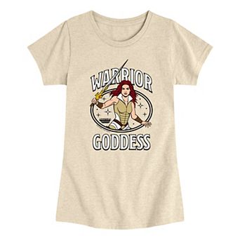 Girls 7-16 Masters Of The Universe Teela Warrior Goddess Graphic Tee