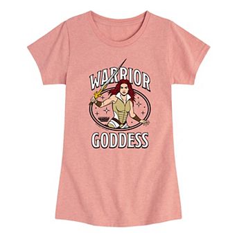 Girls 7-16 Masters Of The Universe Teela Warrior Goddess Graphic Tee
