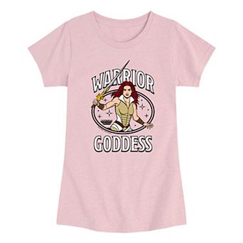 Girls 7-16 Masters Of The Universe Teela Warrior Goddess Graphic Tee