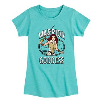 Girls 7-16 Masters Of The Universe Teela Warrior Goddess Graphic Tee