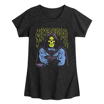 Girls 7-16 Masters Of The Universe Skeletor Punk Graphic Tee