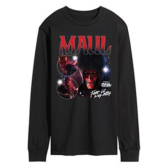Men's Star Wars: Maul – Shadow Lord Long Sleeve Graphic Tee