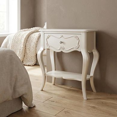 Nightstand with Modern Bedroom Storage and Sleek Design