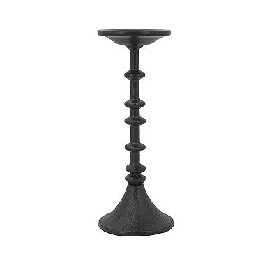 TOEMOA Tall Spindle Design Decorative Iron Candle Holder for Home Accent