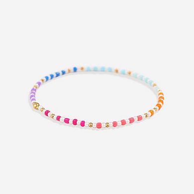 Summer Beaded Bracelet Stacking Set