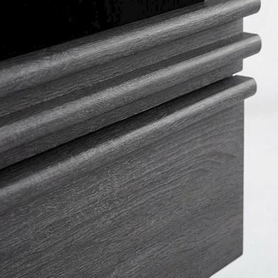 Nightstand in Minimalist Design, Sturdy Base, Versatile Storage