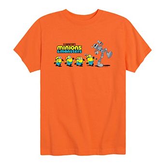 Boys 8-20 Minions & Monsters Marching Graphic Tee