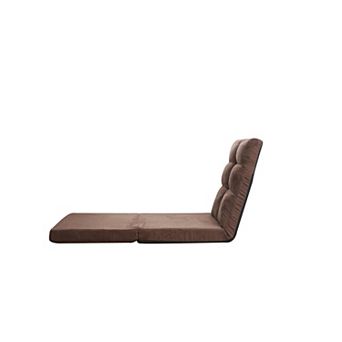 GOODSILO Adjustable Triple Fold Down Sofa Bed with Reclining Positions for Modern Leisure Spaces