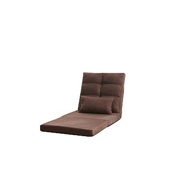 GOODSILO Adjustable Triple Fold Down Sofa Bed with Reclining Positions for Modern Leisure Spaces