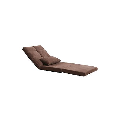 GOODSILO Adjustable Triple Fold Down Sofa Bed with Reclining Positions for Modern Leisure Spaces