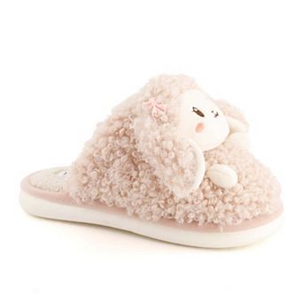 Andrea Women’s Cozy Bunny Slippers with Plush Faux Fur 90213