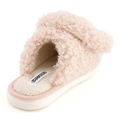 Andrea Women’s Cozy Bunny Slippers with Plush Faux Fur 90213