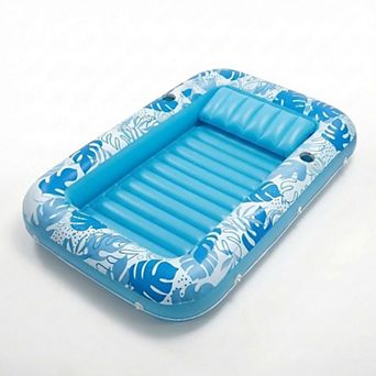 Inflatable Pool Float Lounger Water Lounge Mat for Pool Backyard Lawn and Summer Relaxation