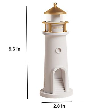Rechargeable Lighthouse Projector Moon Table Lamp