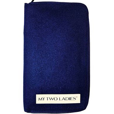 Crochet Hook Set Ebony Sizes J, K, L, M, N, O w/custom case