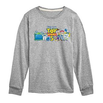 Boys 8-20 Disney / Pixar's Toy Story 5 Character Lineup Long Sleeve Graphic Tee