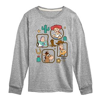 Boys 8-20 Disney / Pixar's Toy Story 5 Western Frames Long Sleeve Graphic Tee