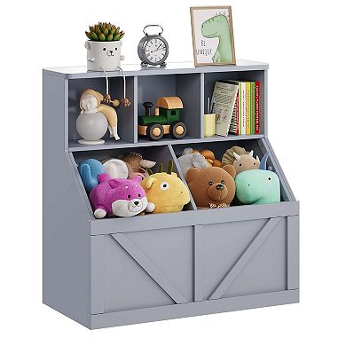 Bookshelf and Storage, Storage Organizer, Storage Cabinet, Bookshelf Organizer and Storage Bins