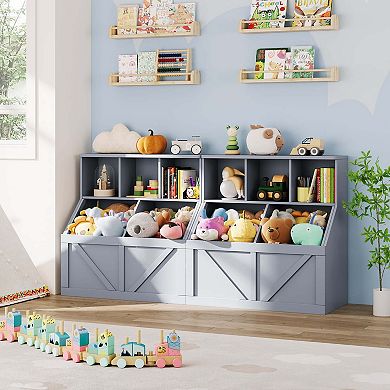 Bookshelf and Storage, Storage Organizer, Storage Cabinet, Bookshelf Organizer and Storage Bins